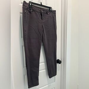 Maurice’s dark gray pants, size Large, short length